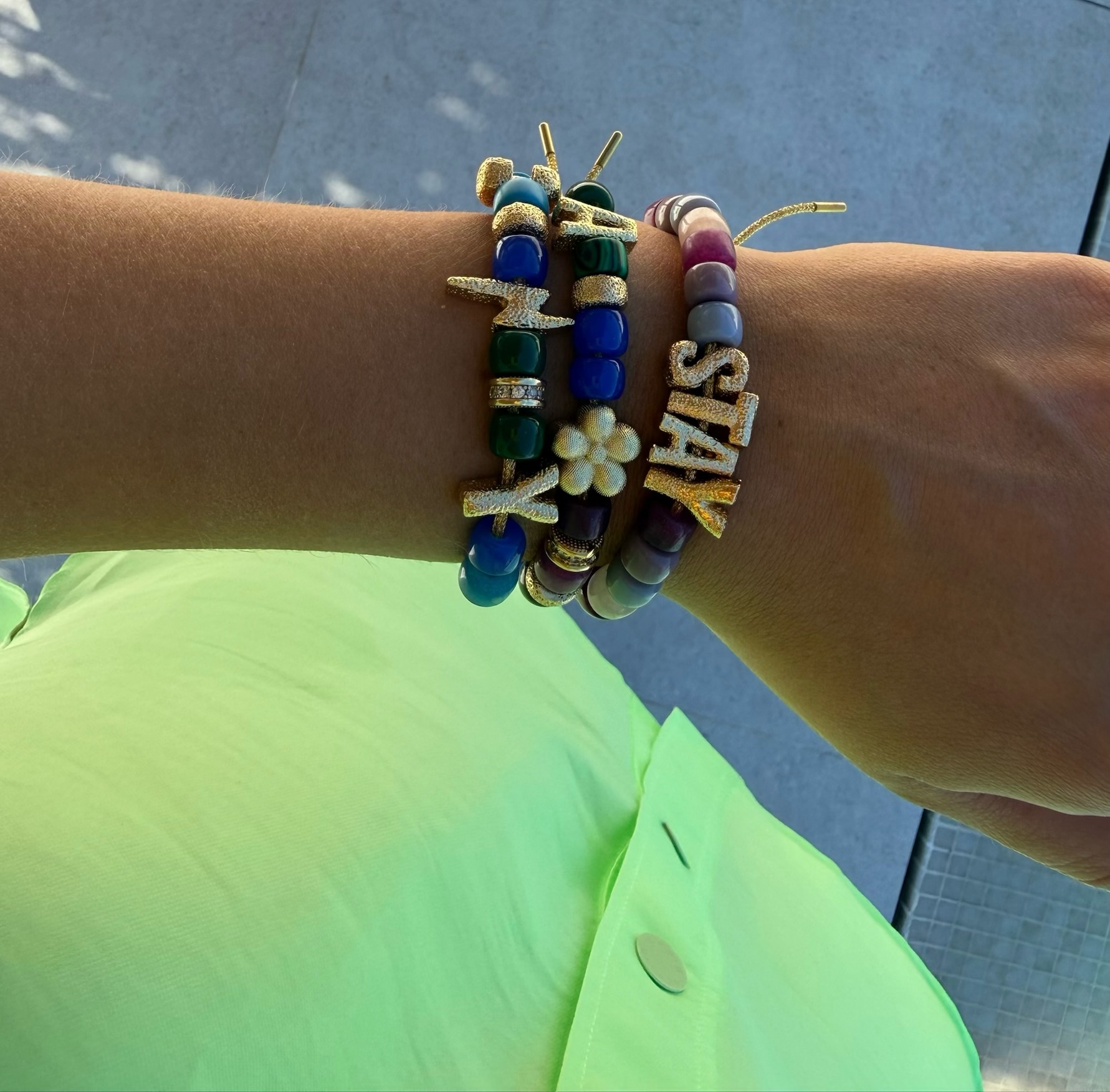 Personalised Letter Bracelet